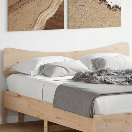 Tăblie de pat, 140 cm, lemn masiv de pin