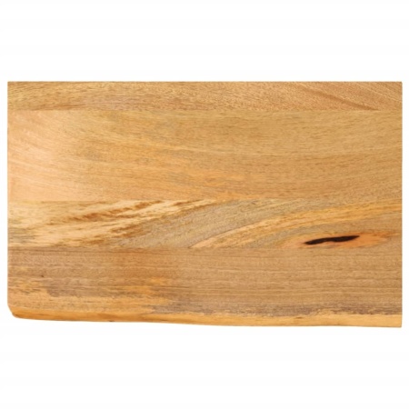 Blat de masă contur organic 50x20x3,8 cm lemn masiv de mango