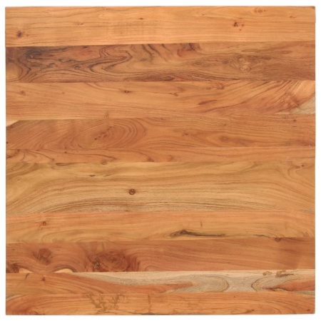Blat de masă pătrat, 80x80x2,5 cm, lemn masiv de acacia