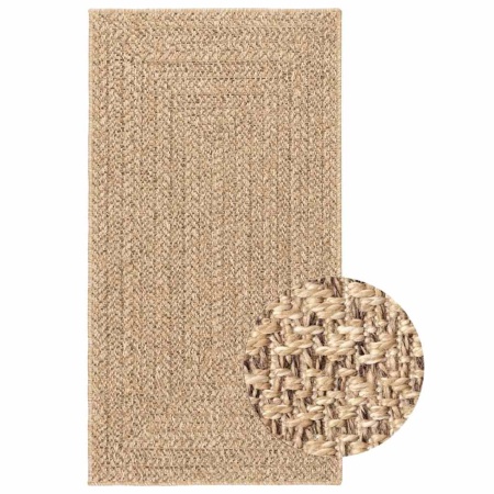 Covor ZIZUR aspect iută, 80x150 cm, pentru interior și exterior
