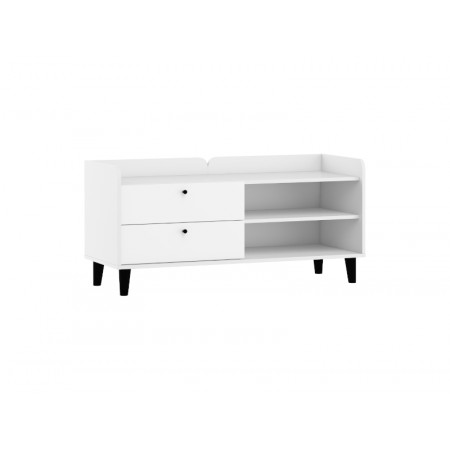 Dolce Dol-18 Tv Stand White/White High Gloss - Img 1