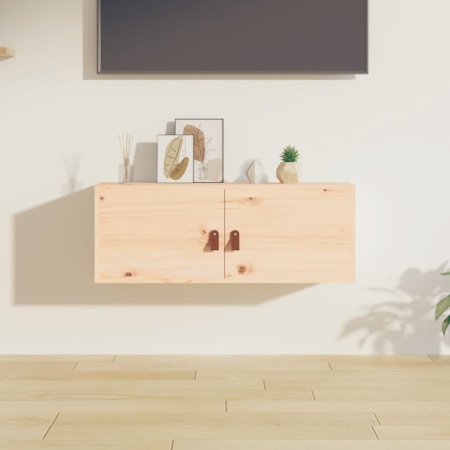 Dulap de perete, 80x30x30 cm, lemn masiv de pin