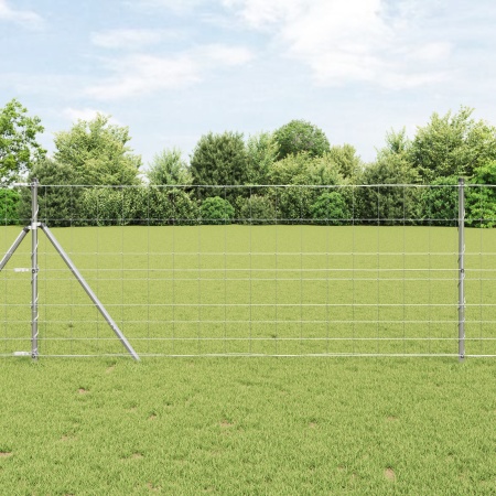 Gard de câmp 1x25 m Oțel galvanizat