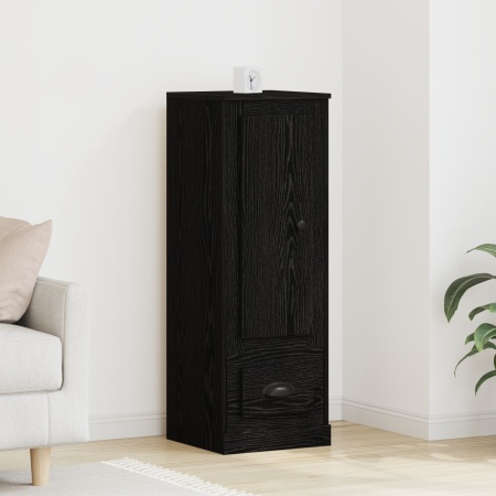 Highboard Stejar Negru 36x35,5x103,5 cm Lemn prelucrat