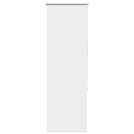 Jaluză cu role opace alb 45x130 cm lățime material 40,7 cm