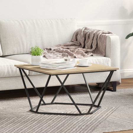 Masă de cafea Sonoma Oak 80x80x45 cm Lemn prelucrat