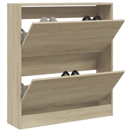 Pantofar, stejar sonoma, 80x21x87,5 cm, lemn compozit