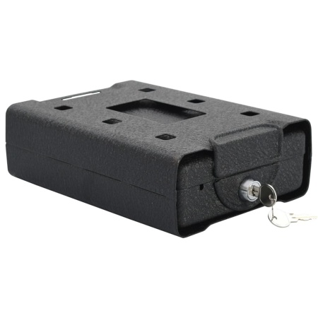 Seif de Securitate Negru Metal Mic Încuietori