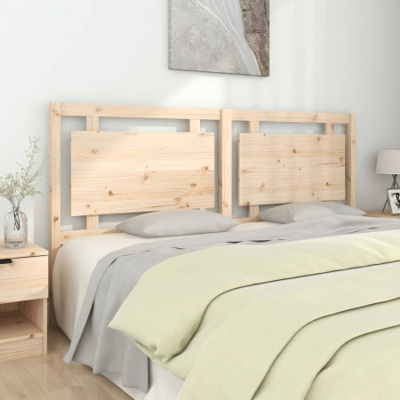 Tăblie de pat, 185,5x4x100 cm, lemn masiv de pin