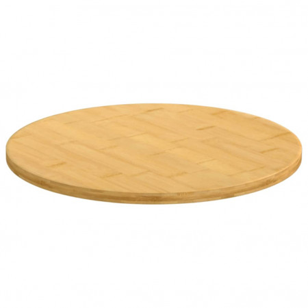 Blat de masă, Ø40x1,5 cm, bambus - Img 1