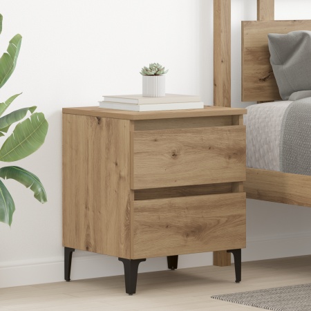 Cabinet de Pat Stejar Artisan 40x35x50 cm Lemn prelucrat
