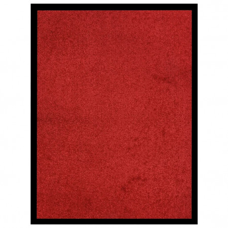 Covoraș intrare, roșu, 40x60 cm - Img 1
