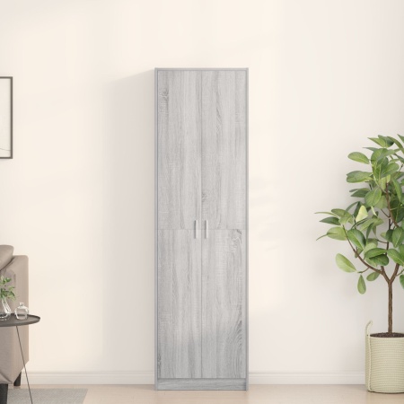 Dulap Gri Sonoma 55x25x189 cm din lemn prelucrat
