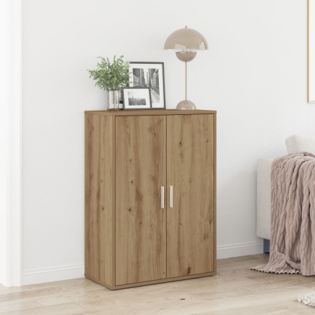Dulap, stejar artizanal, 60x31x84 cm, lemn prelucrat