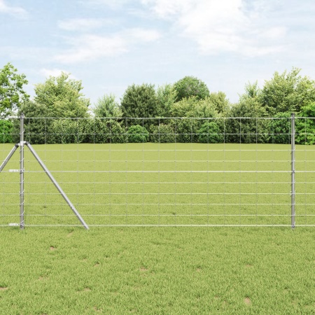 Gard de câmp 1x25 m Oțel galvanizat