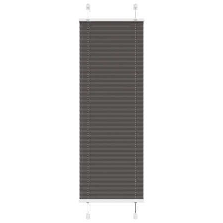 Jaluză plisată negru 40x150 cm Lățime țesătură 39,4cm poliester