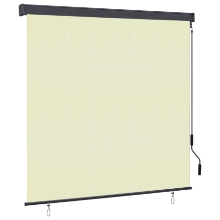Jaluzea tip rulou de exterior, crem, 170 x 250 cm