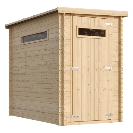Magazin de gradina din lemn cu podea TIMBELA M306A+M306G - 2,63 m2
