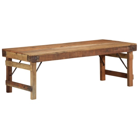 Masă de cafea 110x55x40 cm din lemn masiv recuperat