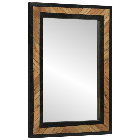 Oglindă 70x2x70 cm din lemn masiv de acacia
