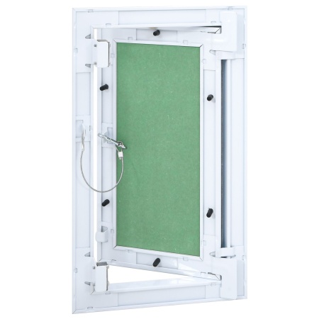 Panou de acces cu cadru din aluminiu și placaj de ghips 250x500 mm