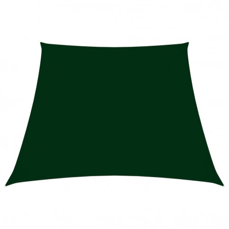 Parasolar, verde închis, 3/4x2 m, țesătură oxford, trapez