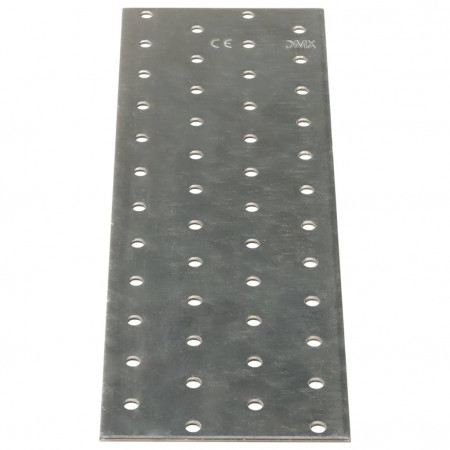 Plăci perforate, 20 buc., 2 mm, 240x80 mm, oțel galvanizat