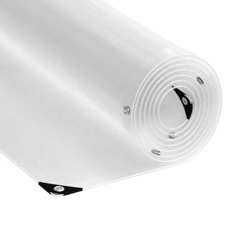 Prelata transparenta cu ochiuri 4x8 m PVC