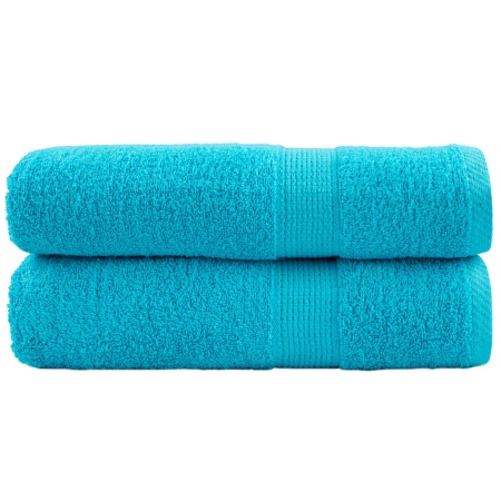 Prosoape de mâini premium SOLUND 2 buc. turcoaz 50x100cm 600gsm
