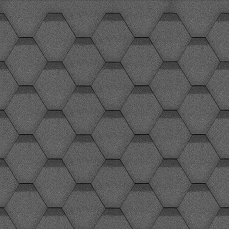 Sindrila bitum pentru acoperis Hexagonal Rock H101BLACK