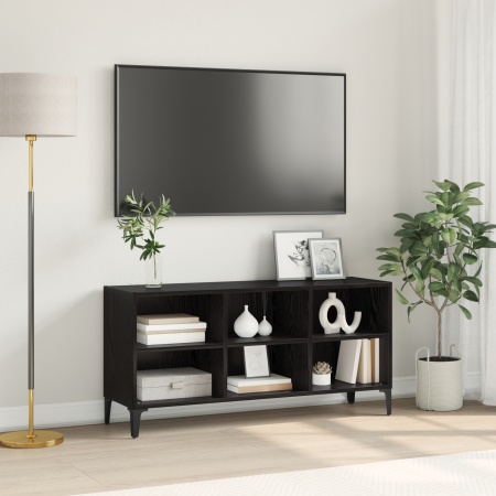 Suport TV din stejar negru Stejar negru Placi aglomerate Standard