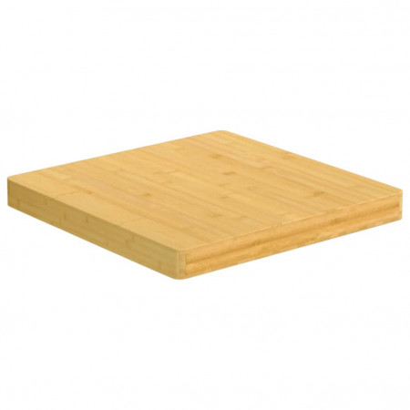 Blat de masă, 60x60x4 cm, bambus - Img 1