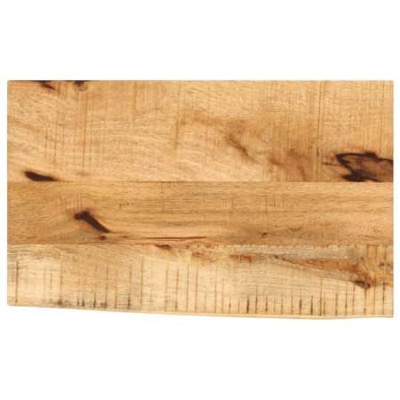 Blat de masă margine naturală, 60x30x2,5 cm, lemn masiv mango