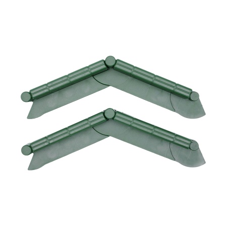 Borduri decorative din plastic pentru gazon, VERDE, lungime 5 m - TIMBELA M801-GREEN-5