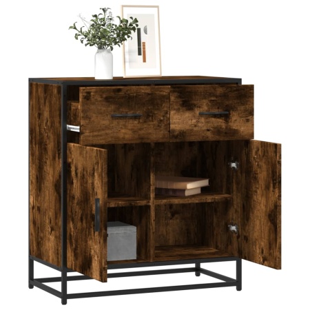 Bufetă Stejar afumat 68x35x76 cm Lemn prelucrat