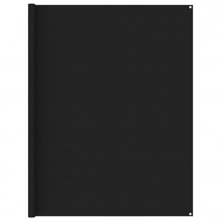 Covor pentru cort, negru, 250x550 cm