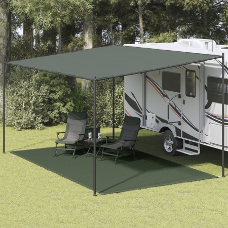 Covor pentru cort, verde, 300 x 600 cm, HDPE