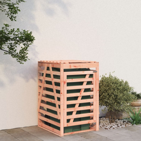 Depozitare coș de gunoi, 84x90x128,5 cm, lemn masiv douglas