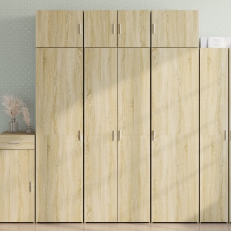 Dulap de depozitare, stejar sonoma, 70x42,5x225, lemn prelucrat