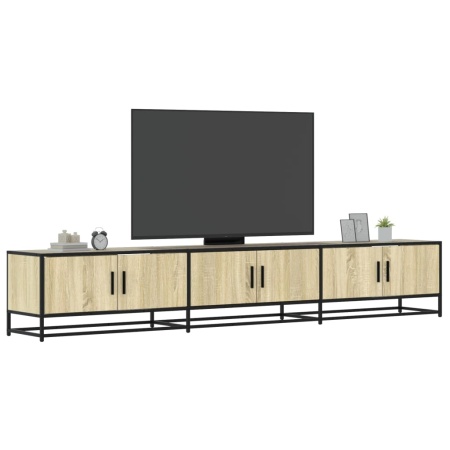 Dulap TV, stejar sonoma, 240x35x41 cm, lemn prelucrat