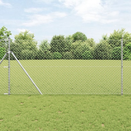 Gard cu lanț 1.2x10 m Oțel galvanizat