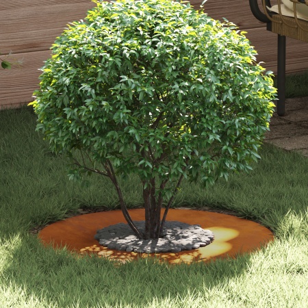 Ghiveci din Oțel Corten Oțel corten Mare Inserții Decorative