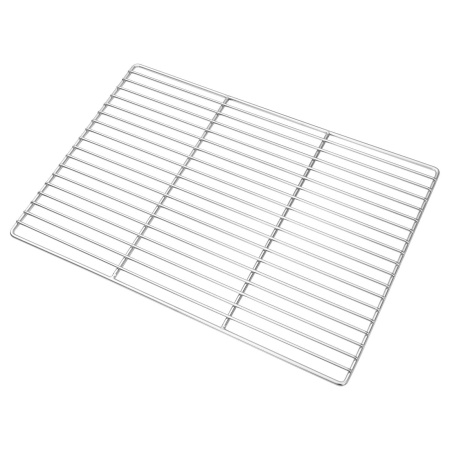 Grătar BBQ cu mânere dreptunghiular 50x35 cm din oțel inoxidabil 304