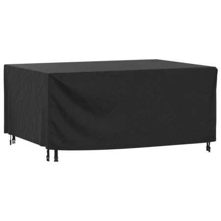 Husă mobilier de grădină negru 172x113x73 cm impermeabilă 420D