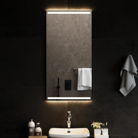 Oglinda de baie cu LED, 50x100 cm