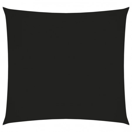 Parasolar, negru, 3,6x3,6 m, țesătură oxford, pătrat - Img 1