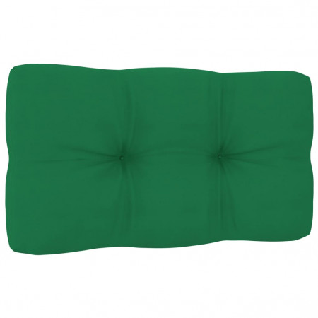 Pernă canapea din paleți, verde, 70 x 40 x 10 cm - Img 1