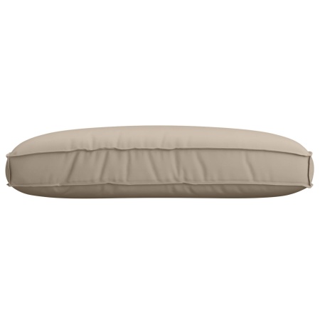 Perna exterioară Gri taupe Poliester 120 x 12 x 80 cm