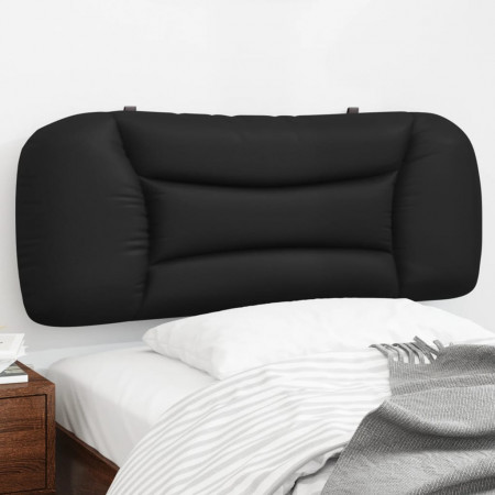 Pernă pentru tăblie pat, negru, 100 cm, piele artificială