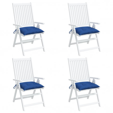 Perne de scaun, 4 buc., albastru, 50x50x7 cm, textil oxford - Img 1